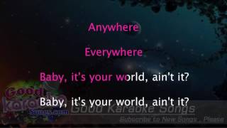 High School  Nickj Minaj Lyrics Karaoke  goodkaraokesongscom [upl. by Lewej844]