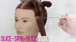 PRINCIPLES OF PLACEMENT  STITCH GUIDE  REDKEN [upl. by Oirretno]