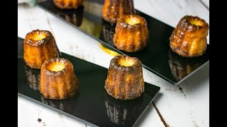 Canelés de Bordeaux Canele Recipe Without Rum [upl. by Enneirdna754]