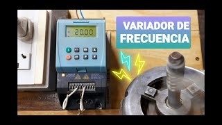 Configurando un Variador de Frecuencia para motores asincronicos [upl. by Vento]