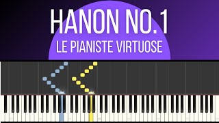 Hanon No1  Extension du 4ème et 5ème doigt [upl. by Trebornhoj917]