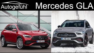 allnew Mercedes GLA with GLA 35 AMG PREVIEW Exterior Interior Technology 2020  Autogefühl [upl. by Enoryt]