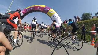 Tour De Pologne Amatorów 2017 cała trasa cz 1 [upl. by Salis]