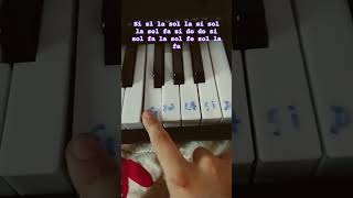 tutorial de hacer canción de intensamente piano intensamente [upl. by Jehovah]