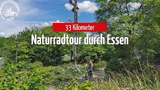 Radfahren im Ruhrgebiet  33 Kilometer Naturradtour durch Essen [upl. by Winters]