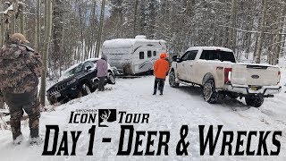 Icon Tour Day 1  Colorado Mule Deer  Deer amp Wrecks [upl. by Anneyehc]