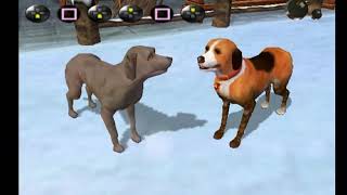 LP  Dogs Life PS2  Part 11  Ski Slope bone hunting [upl. by Ahsilif]