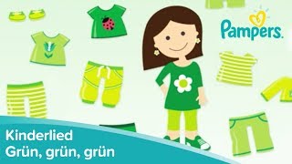 Grün grün grün Kinderlieder zum Anhören und Mitsingen  Pampers [upl. by Kaela]