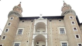 Ducal Palace Urbino Pesaro and Urbino Marche Italy Europe [upl. by Kilah]