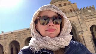 WELCOME to TUNISIA  TOUR of the GREAT MOSQUE of KAIROUAN and SBEITLA ROMAN RUINS vlog القيروان 🇹🇳 [upl. by Ahsiened]