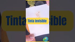 Experimento de tinta invisible utilizando jugo de limón 🍋 zonacientifica experimento ciencia [upl. by Katushka]