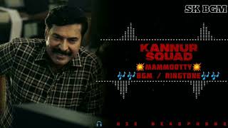 KANNUR SQUAD MAMMOOTTY MALYALAM SOUTH MOVIE BGM AND RINGTONE [upl. by Trinette]