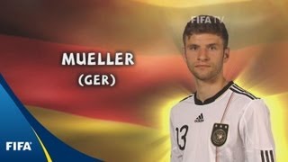 Thomas Mueller  2010 FIFA World Cup [upl. by Drofhsa499]