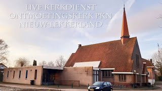 Live kerkdienst Ds AA Wisman  Pasen  Ontmoetingskerk PKN NieuwLekkerland [upl. by Halilak679]