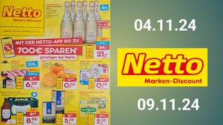 Netto MarkenDiscount prospekte Rabatte Gültig 041124 Bis 091124werbungNettoabonnieren [upl. by Nnoved667]