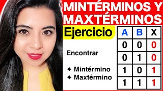 MINTÉRMINOS Y MAXTÉRMINOS  Ejercicio 1 [upl. by Nataniel]