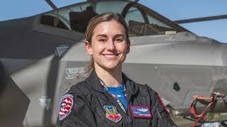 Meet the F35 Demo Team Pilot [upl. by Mirelle]