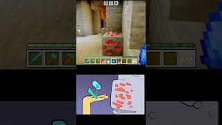 Minecraft mems minecraft youtubeshorts shortvideo shorts [upl. by Enirhtac]