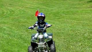 110CC Child Size ATV Fully Auto with Remote [upl. by Llacam921]