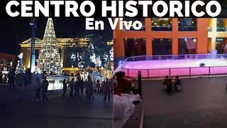 EN VIVO asi va NUEVA PISTA de HIELO y NUEVO ÁRBOL NAVIDEÑO en EL SALVADOR  HeyObi [upl. by Eehtomit]