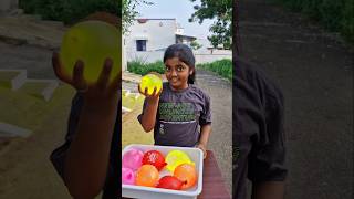 water balloon catching challange💧🎈TomampJerry 😁DiyaIshwarya shorts viralvideo [upl. by Gilberta762]