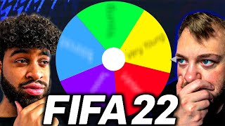 Creating Our FIFA 22 Career Mode With A Wheel [upl. by Akinnor419]