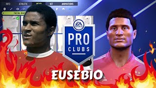 FIFA 22 Eusebio Pro Clubs Creation [upl. by Smitty888]