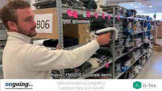 Using RFID Scanning at Inbound Delivery [upl. by Latif]