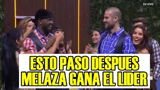 ESTO PASO DESPUES MELAZA GANA LA PRUEBA DEL LIDER LA CASA DE LOS FAMOSOS 4 EN VIVO [upl. by Lentha28]