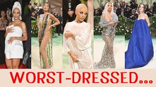 WorstDressed 2024 Met Gala [upl. by Melisenda]