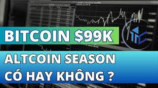 Bitcoin 99k  Khi Nào Có Sóng Altcoin Season  Tips Crypto [upl. by Terpstra]