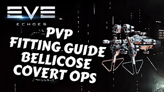 How to Fit Your Bellicose Covert Ops  Force Recon PVP Fitting Guide  EVE Echoes [upl. by Alial817]