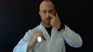 1 Minute Cranial Nerve Exam Fast ASMR [upl. by Windzer60]