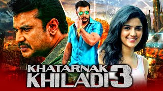 Khatarnak Khiladi 3 Romantic Hindi Dubbed Full Movie  Darshan Deeksha Seth [upl. by Netnilc]