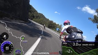 20 Minute Virtual Cycling Workout Spain 4k Uncut Garmin Video [upl. by Aneerhs997]