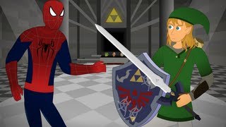 SpiderMan vs Link [upl. by Lita]