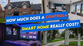 How Much Does A Control4 Smart Home Really Cost [upl. by Arebma]