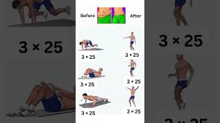 Belly fat lose exercise at home Full body workout [upl. by Ahsap]