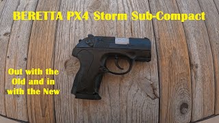 Beretta PX4 Storm SubCompact 40 caliber Review Out with the old [upl. by Kcirdde170]