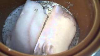 Fish Chowder in a Crock Pot by Chef Dogmp4 [upl. by Vernen477]