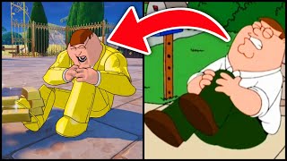 How To Make Peter Griffin Do The HURT KNEE Meme In Fortnite QUICK Guide  Location [upl. by Ruhl]