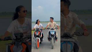 Ek Saat Dono Bike Ride Pe Jana Chahta Hai 😍🔥 shorts ktm ytshorts [upl. by Monafo]