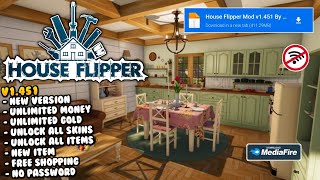 HOUSE FLIPPER MOD APK V1451 New 2024  Unlimited Money amp Coins Latest Version [upl. by Bunde]