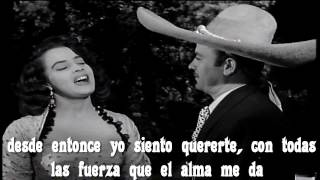 KARAOKE PEDRO INFANTE paloma querida [upl. by Ecnaralc670]