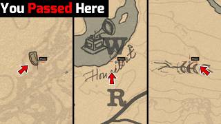 You Passed Here 1000 Times But Missed These 10 Secrets  RDR2  Part 4 [upl. by Llerraf]