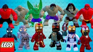 LEGO Marvel Vingadores Avengers MONSTROS VS MÃQUINAS PARTE 2 em Briga de Herois 51 [upl. by Soo]