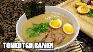 TONKOTSU RAMEN Recipe [upl. by Persons]