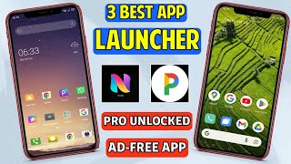 3 Best Free Launcher App For Android [upl. by Najram487]