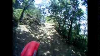 Sortie ENDURO GoPro 07  23 Aout 2012  125 CR amp 250 WRF amp Derbi 50 [upl. by Akoyn191]