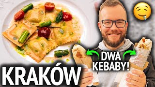 KRAKÓW ŚWIETNY KEBAB LUNCH i ŚNIADANIE  RESTAURACJE 2022 JEDZENIE W KRAKOWIE  GASTRO VLOG 497 [upl. by Spalding]